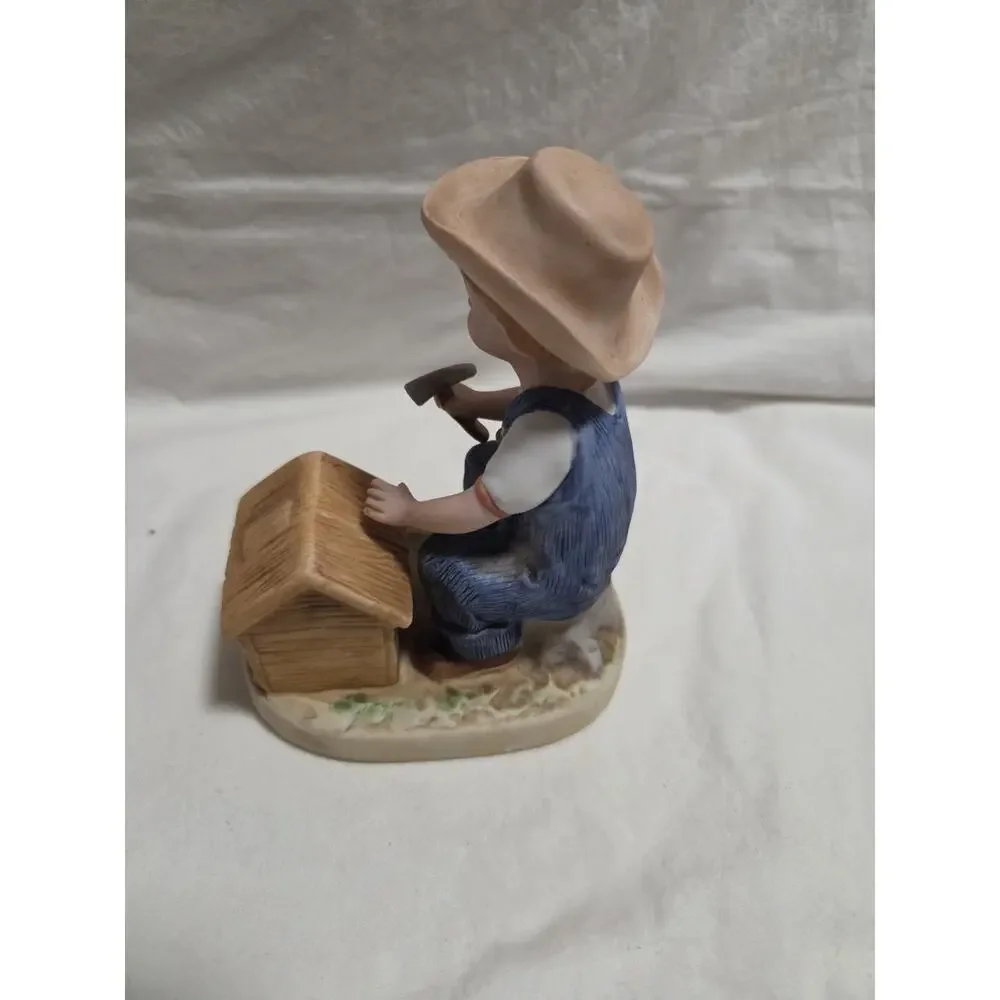 Homco DENIM DAYS Figurine - Beautiful Piece
